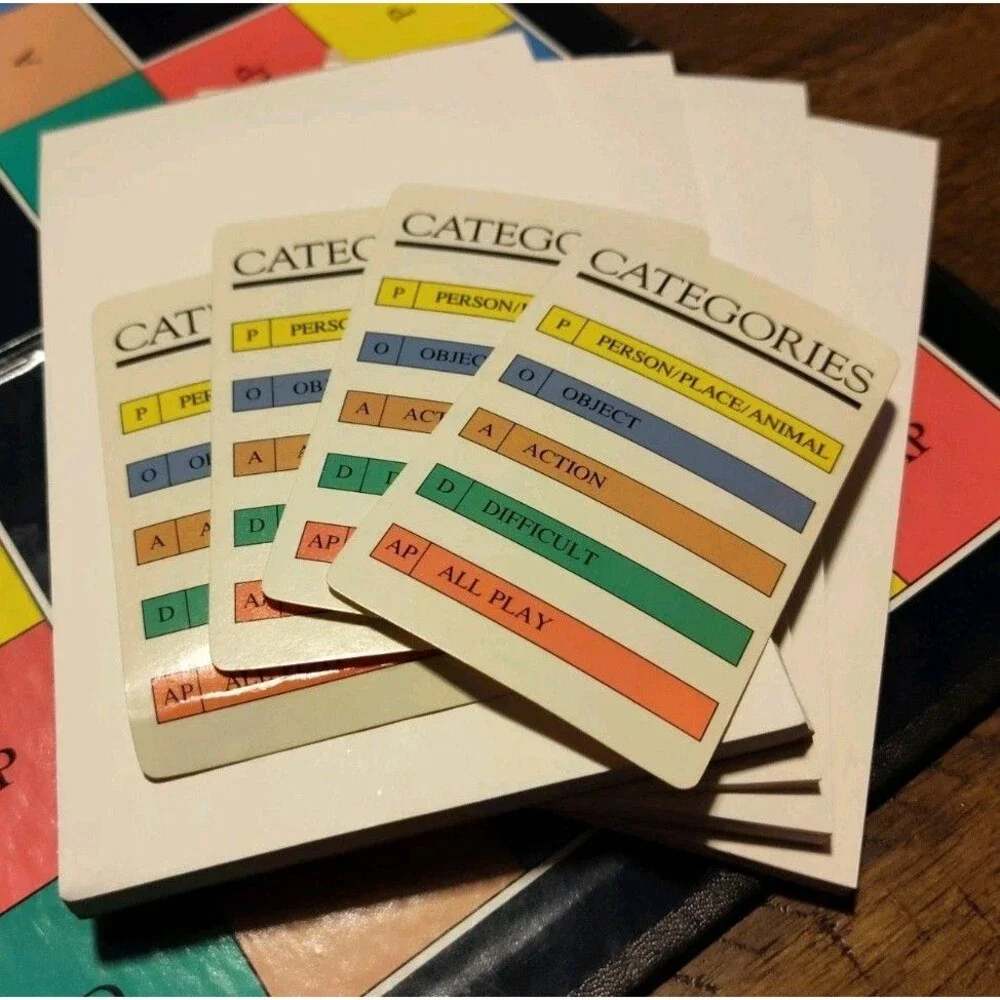 Pictionary vintage game